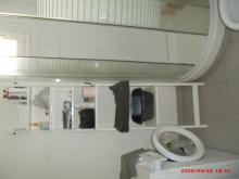 bathroom with washing machine